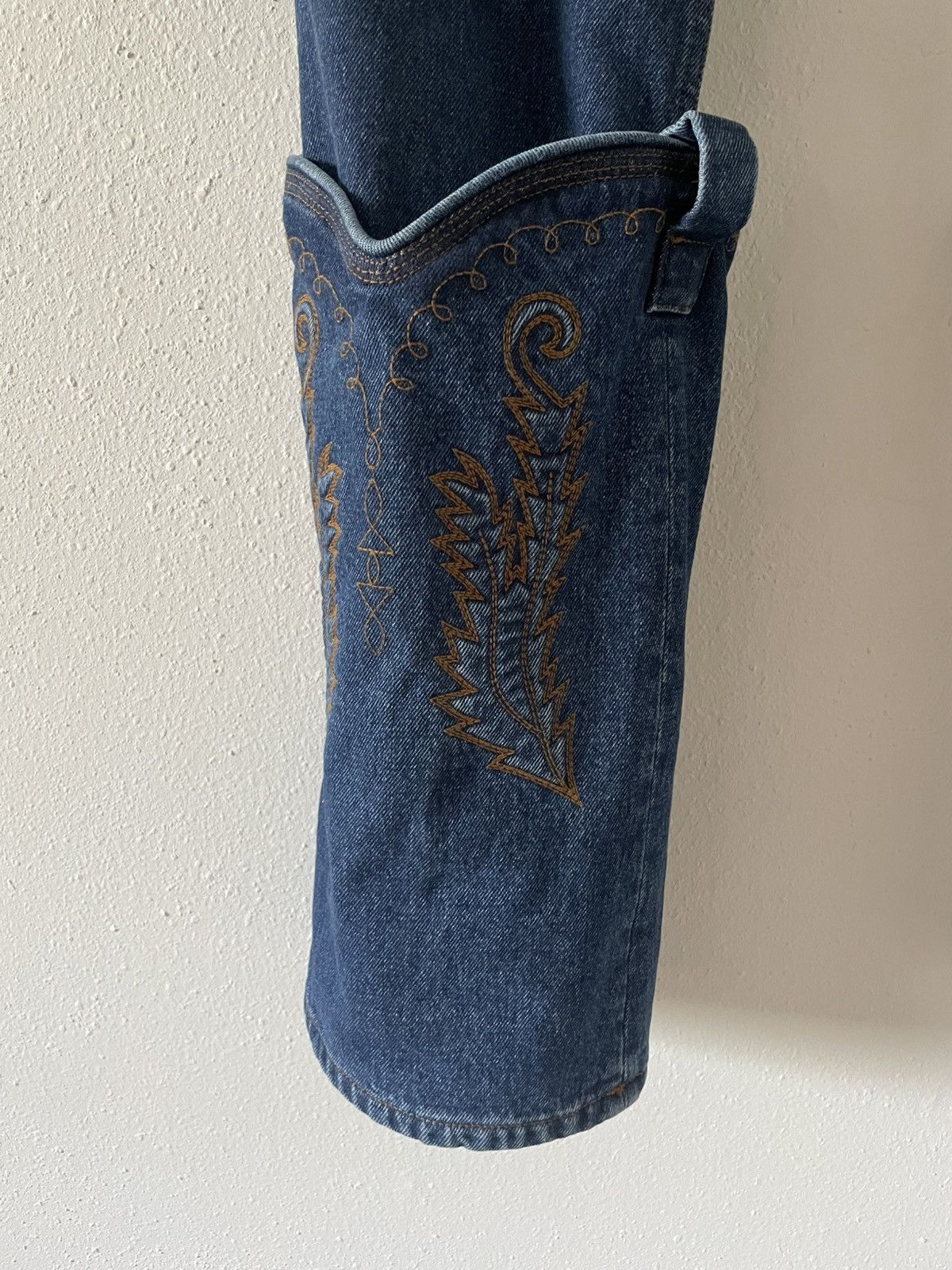 Y/Project Y/Project Evergreen Cowboy Cuff Jeans Size US 32 / EU 48 - 3 Thumbnail