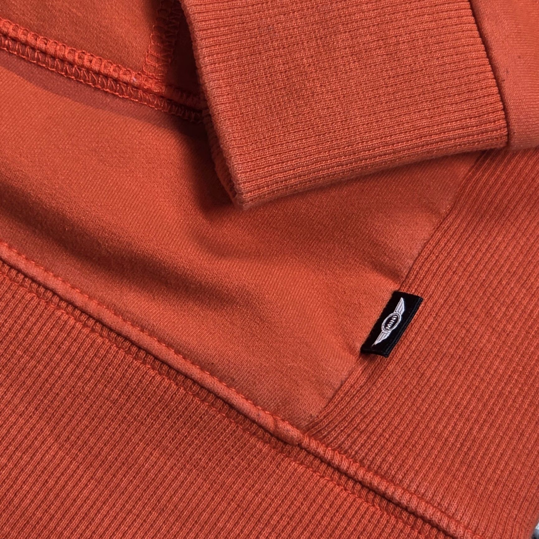 Pinko Mini Cooper Hoodie Orange Pink Large More Room Less Cute You. Me. Mini. Size L / US 10 / IT 46 - 6 Thumbnail