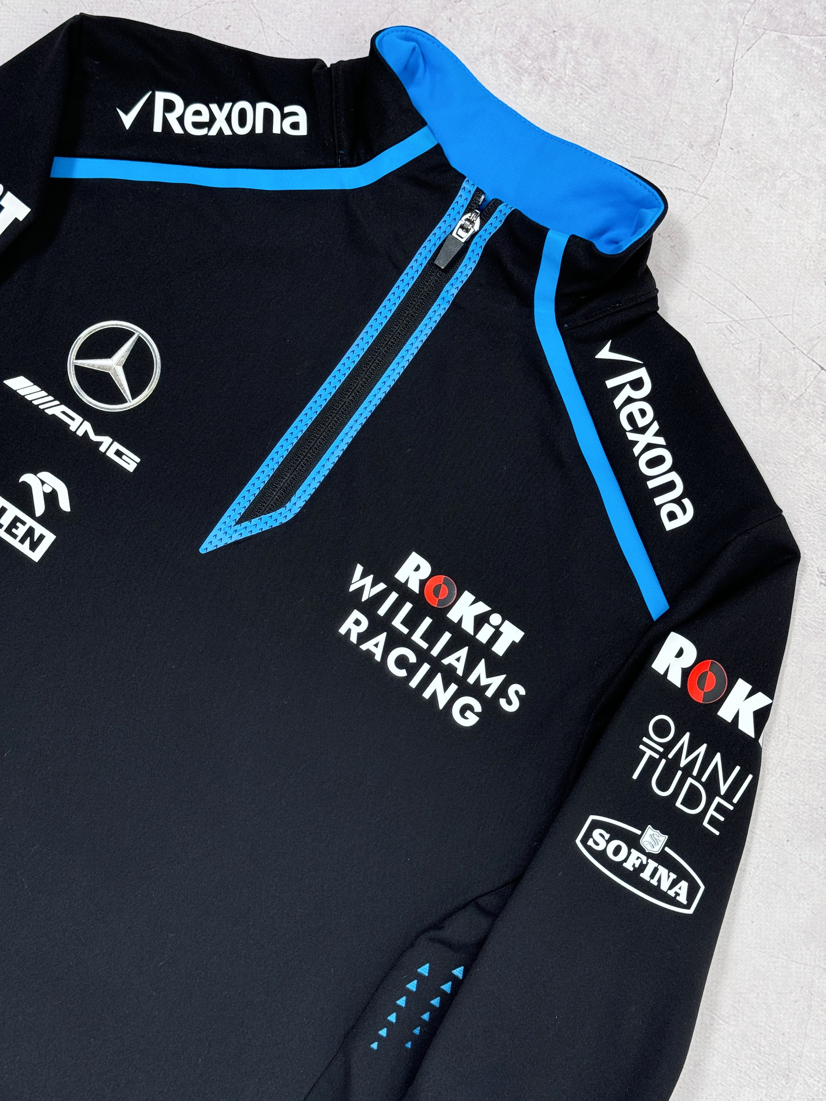 Formula 1 Williams Racing Rokit 1/4 zip Sweatshirt F1 2019 Rexona Size US S / EU 44-46 / 1 - 8 Thumbnail