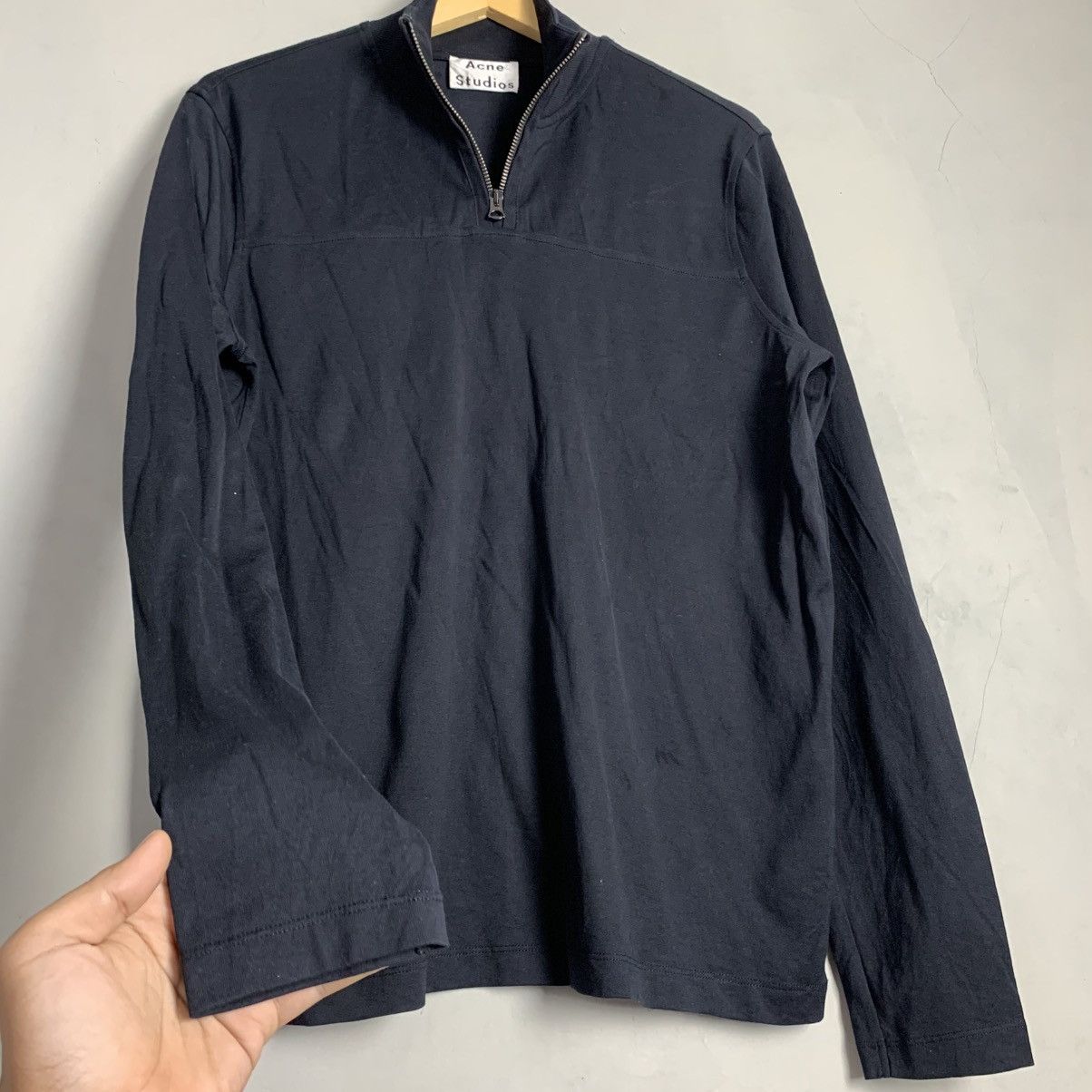 Acne Studios ACNE STUDIOS Half-Zip Long Sleeve Size US S / EU 44-46 / 1 - 7 Thumbnail