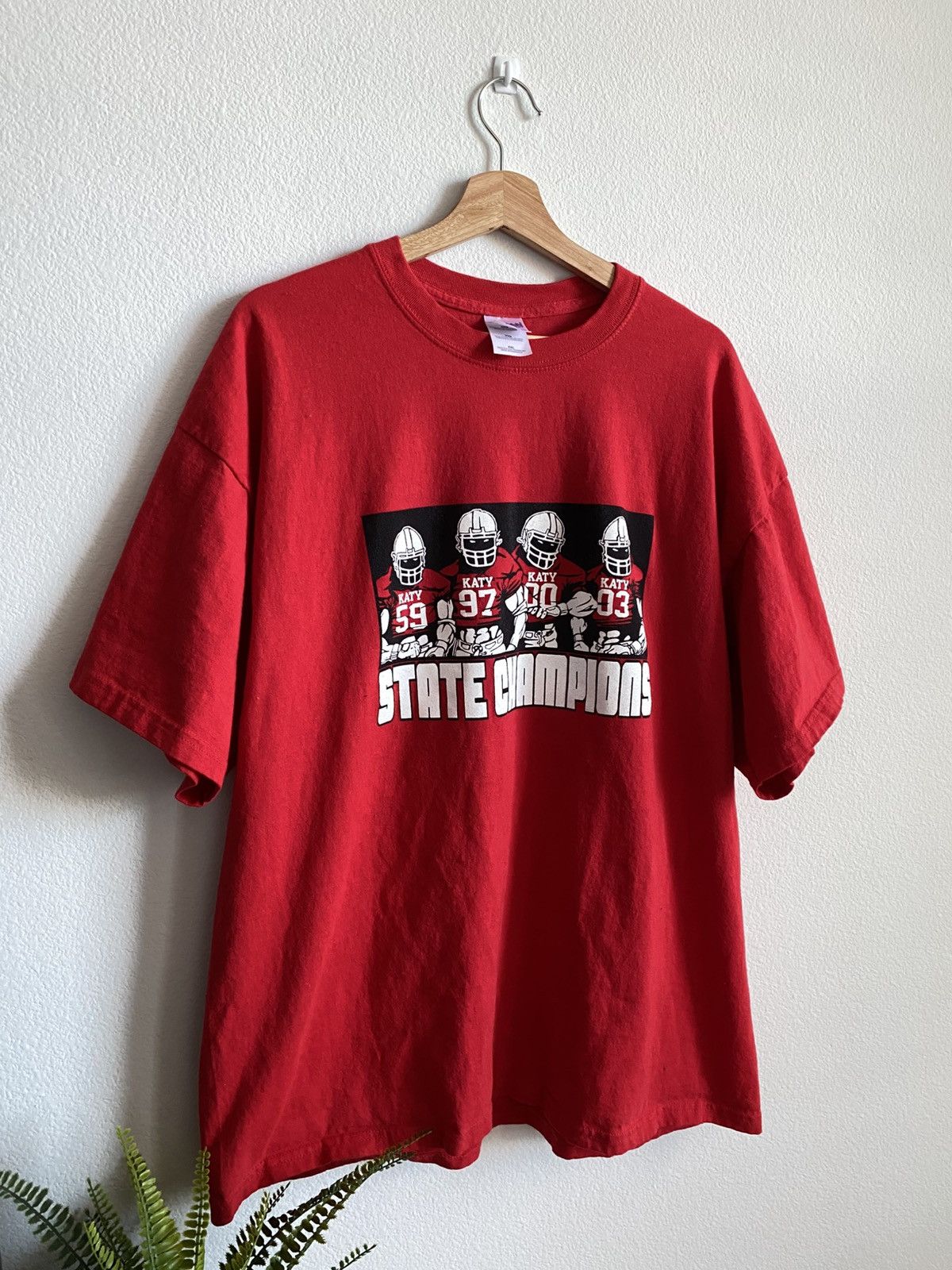 Vintage Vintage 00s Texas Football Champions Tee Size US XXL / EU 58 / 5 - 3 Thumbnail