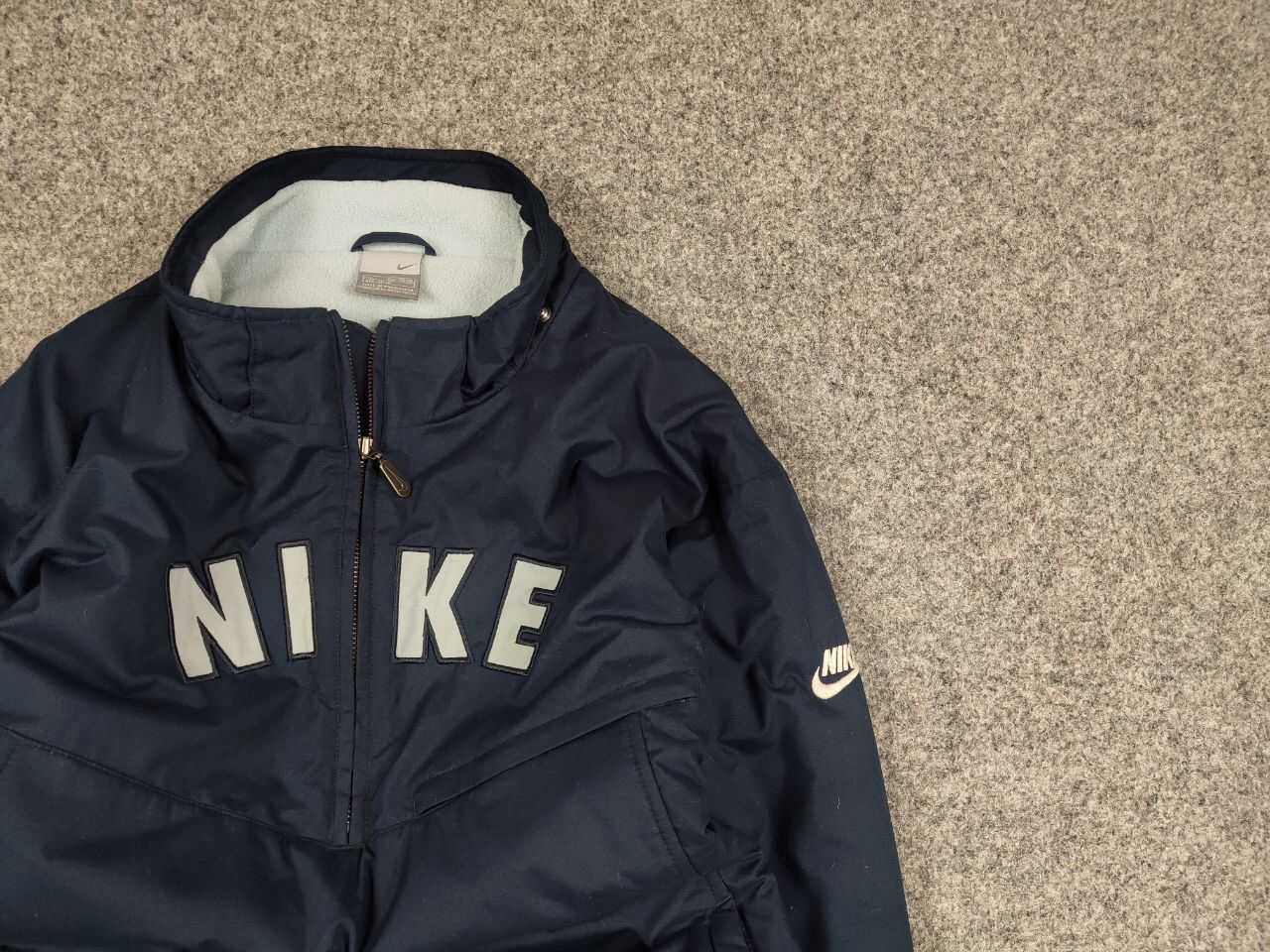 Nike Vintage 90's Nike Center Logo Anorak Pocket Light jacket Size US S / EU 44-46 / 1 - 10 Thumbnail