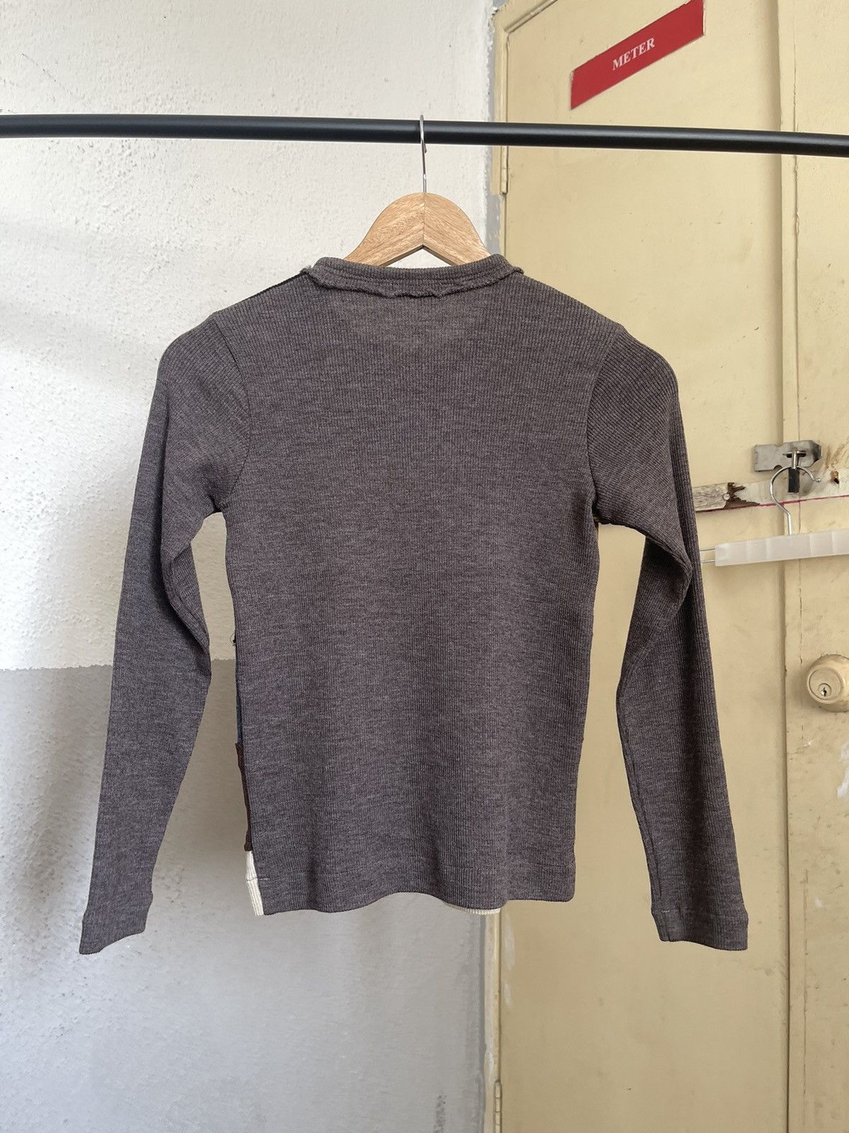 Tricot Comme des Garcons Tricot Comme Des Garcons Stripe Patchwork AD2000 Size XS / US 0-2 / IT 36-38 - 2 Thumbnail