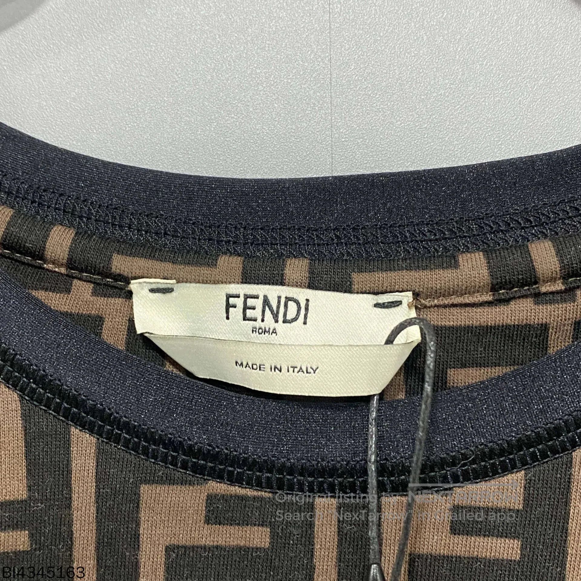 Fendi Fendi Double F Logo Sash Short Sleeve. Size US M / EU 48-50 / 2 - 4 Thumbnail