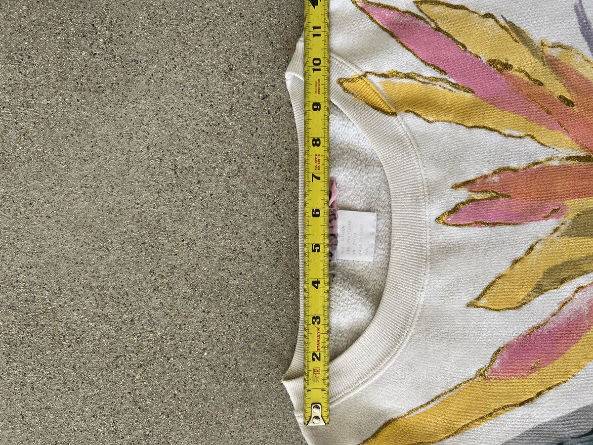 Other 80s Hand Painted “Birds of Paradise” Winter Sweater Size L / US 10 / IT 46 - 8 Thumbnail