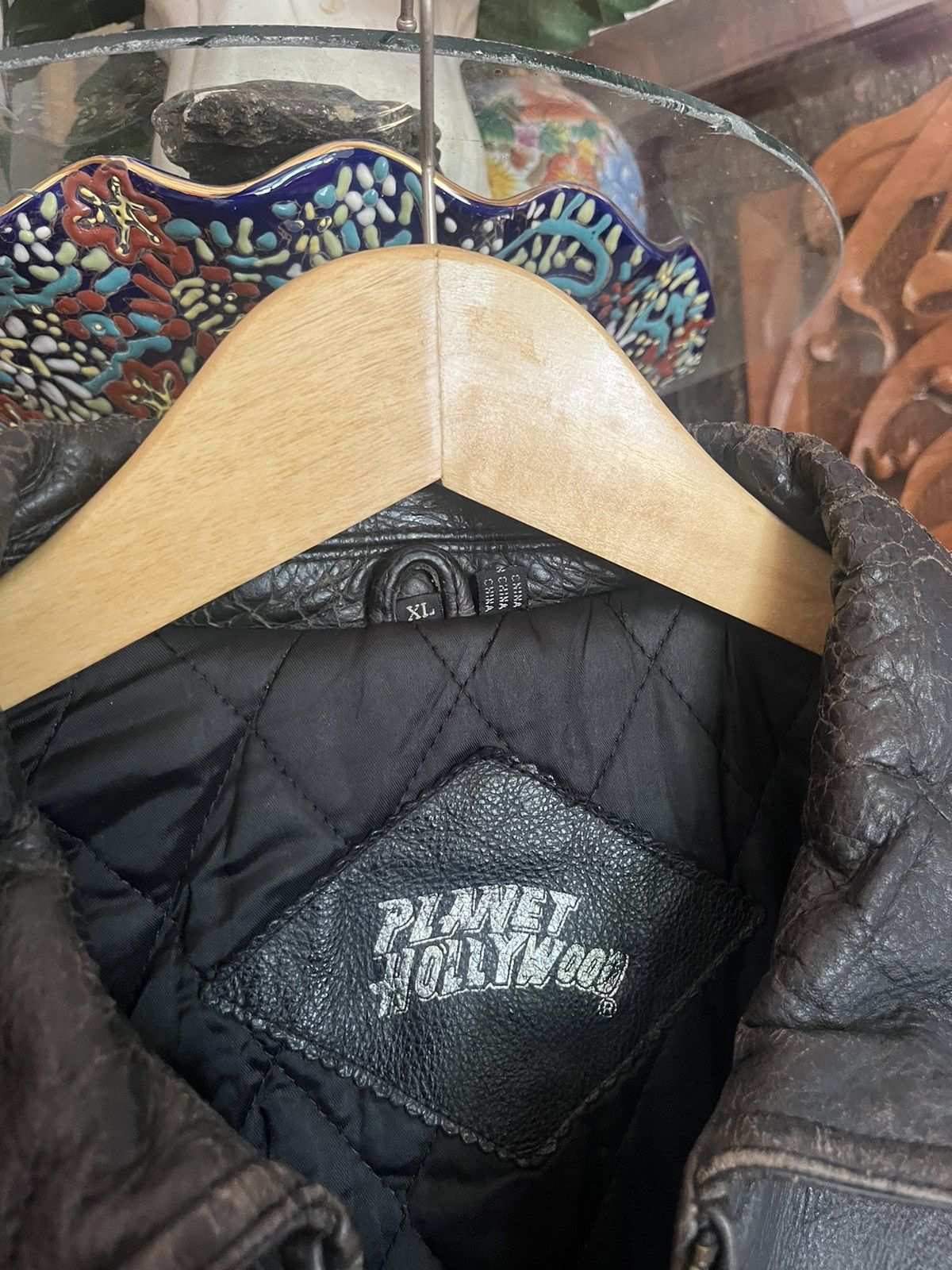 Planet Hollywood 1995 Planet Hollywood Munich, Germany Leather Jacket Size US XL / EU 56 / 4 - 9 Thumbnail
