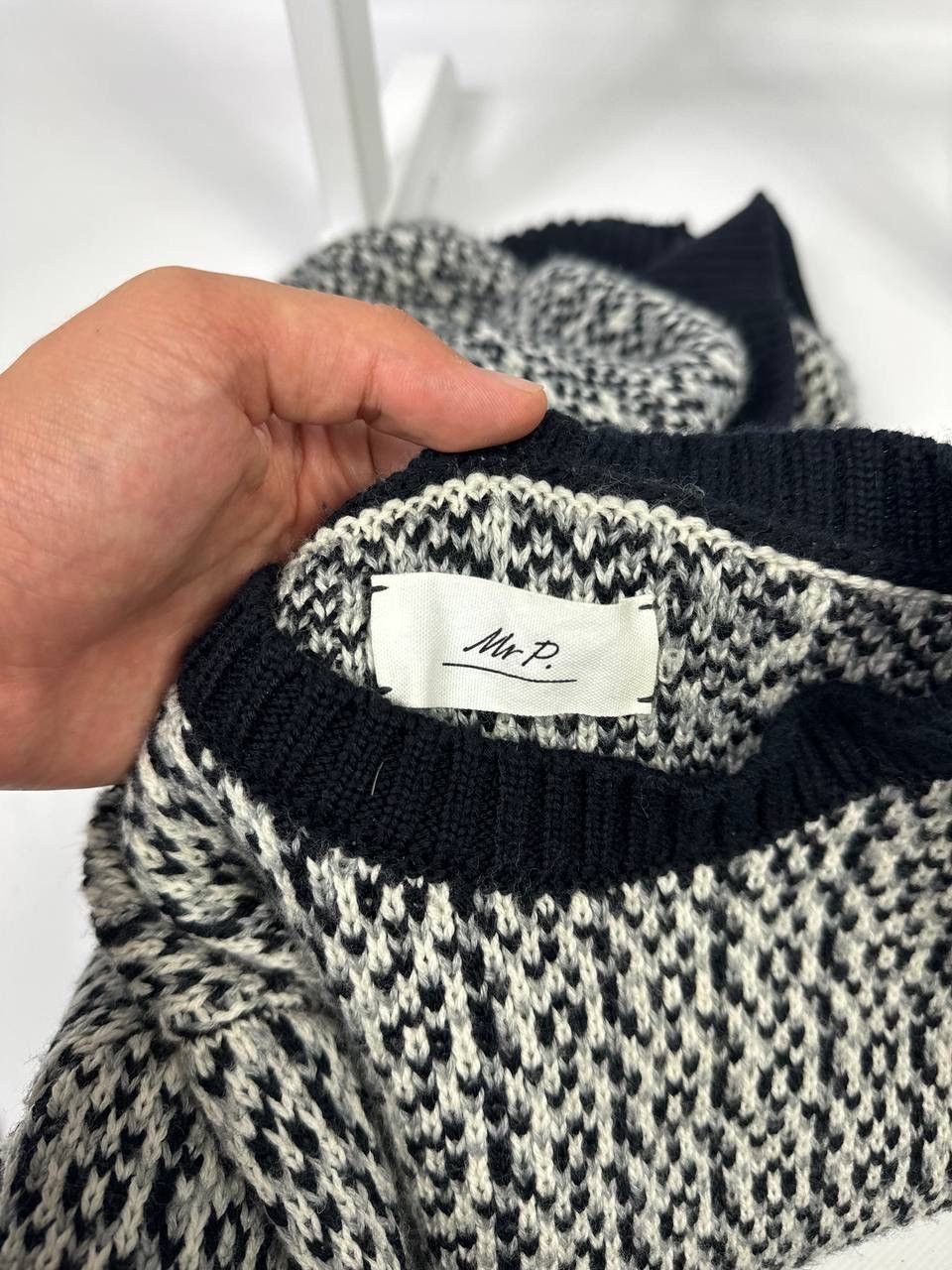 Mr P. Mr. P Donegal Cable-Knit Blend Sweater 100% Merino Wool Size US M / EU 48-50 / 2 - 11 Thumbnail