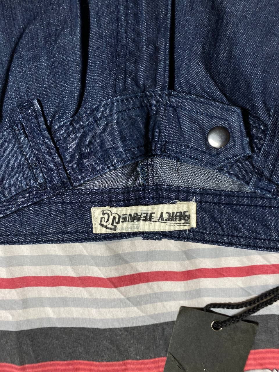 Japanese Brand Crazy Crash Dirty Baggy Faded Jean Japan Avant Garde Style Size US 29 - 15 Thumbnail