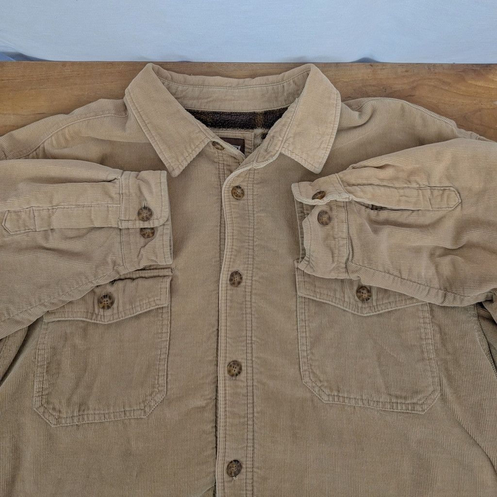 Levi's Vintage Fleece Lined Levi's Corduroy Faded Shirt XL Size US XL / EU 56 / 4 - 6 Thumbnail