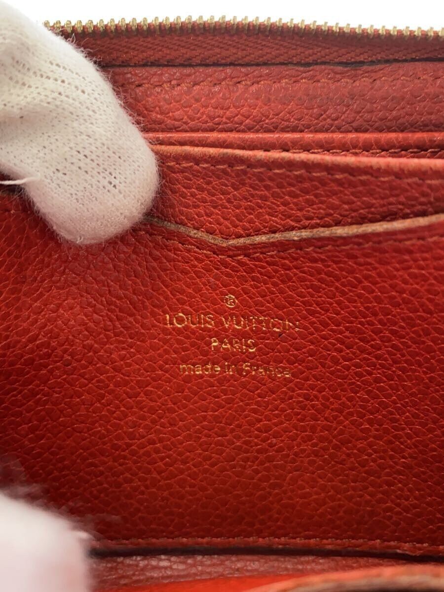 Louis Vuitton Louis Vuitton Monogram Empreinte Zippy Coin Purse Red Size ONE SIZE - 3 Thumbnail