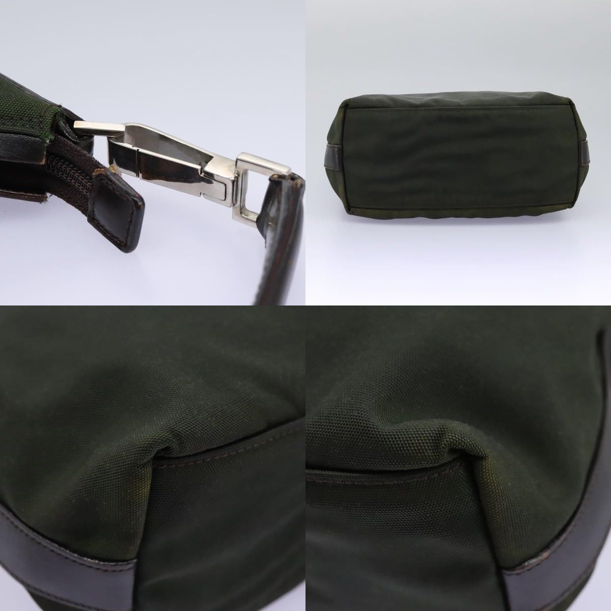 Gucci GUCCI Hand Bag Canvas Khaki 000 000 Size ONE SIZE - 10 Thumbnail