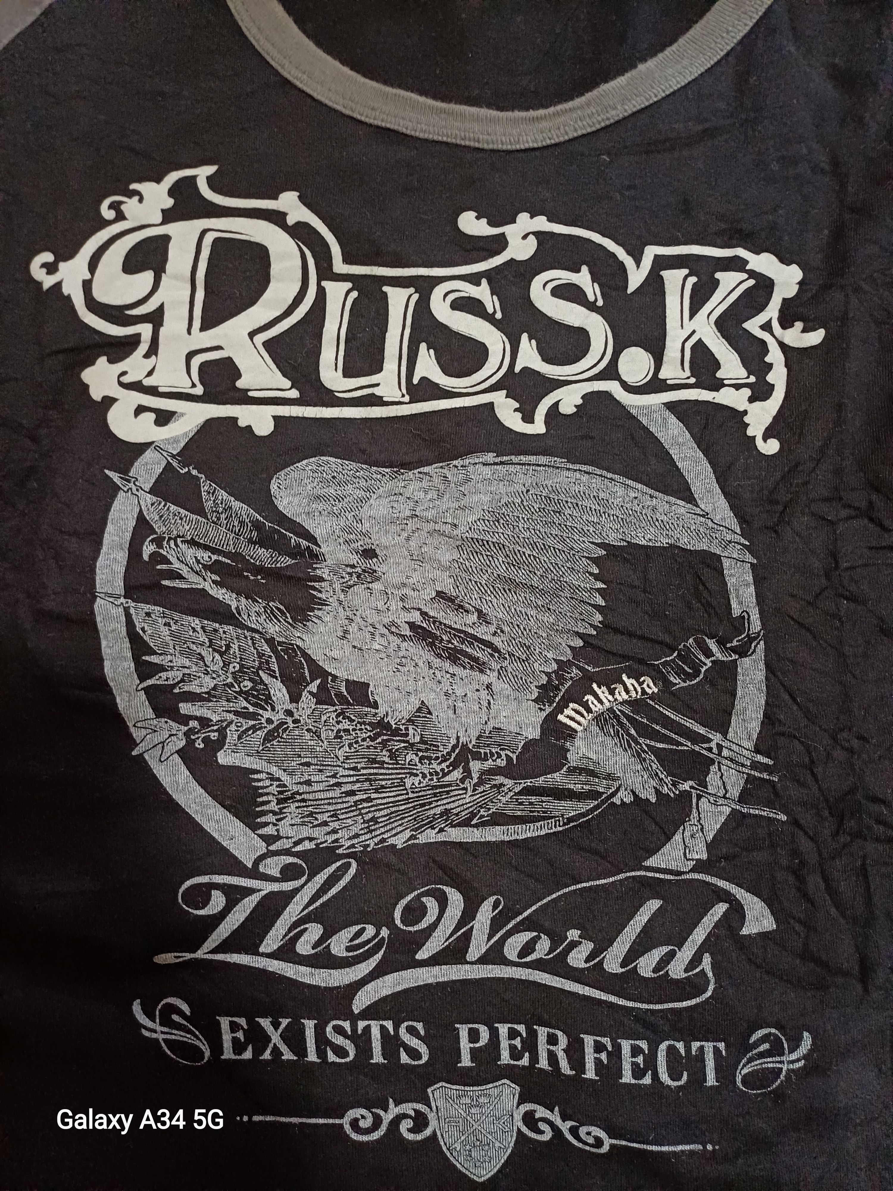 Other Vintage Russ.K Makaha Punk The World Seditionaries Tshirt Size L / US 10 / IT 46 - 3 Thumbnail