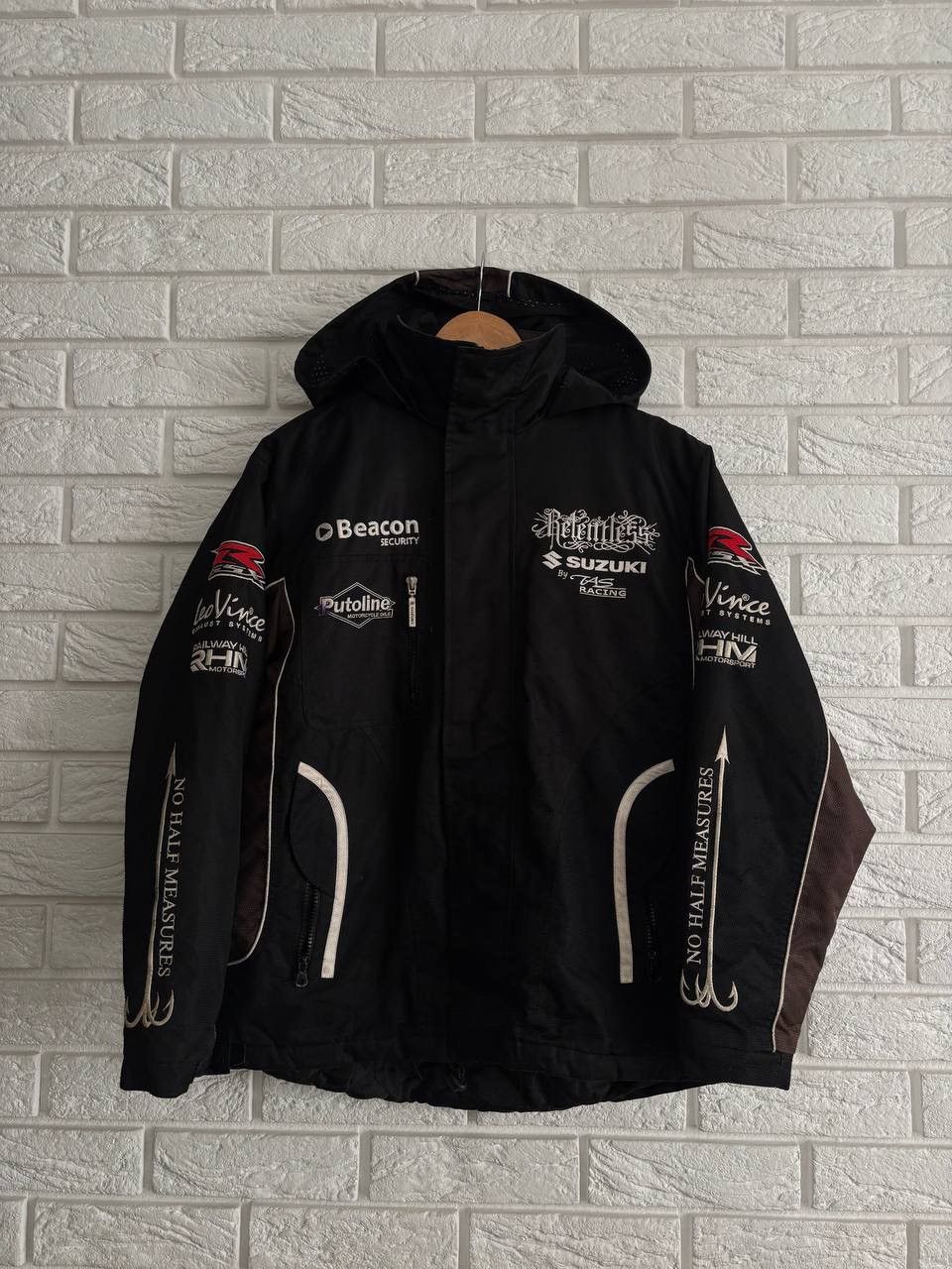 Formula 1 Vintage Suzuki Relentless by taz racing hoodie jacket Size US XXS / EU 40 - 2 Thumbnail