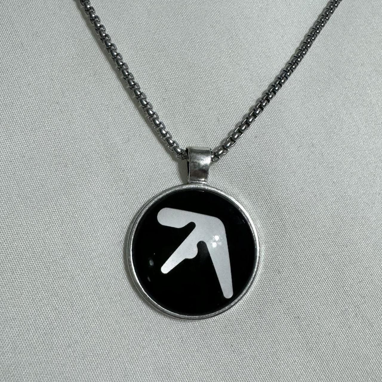 Vintage Silver Aphex Twin Necklace Size ONE SIZE - 5 Thumbnail