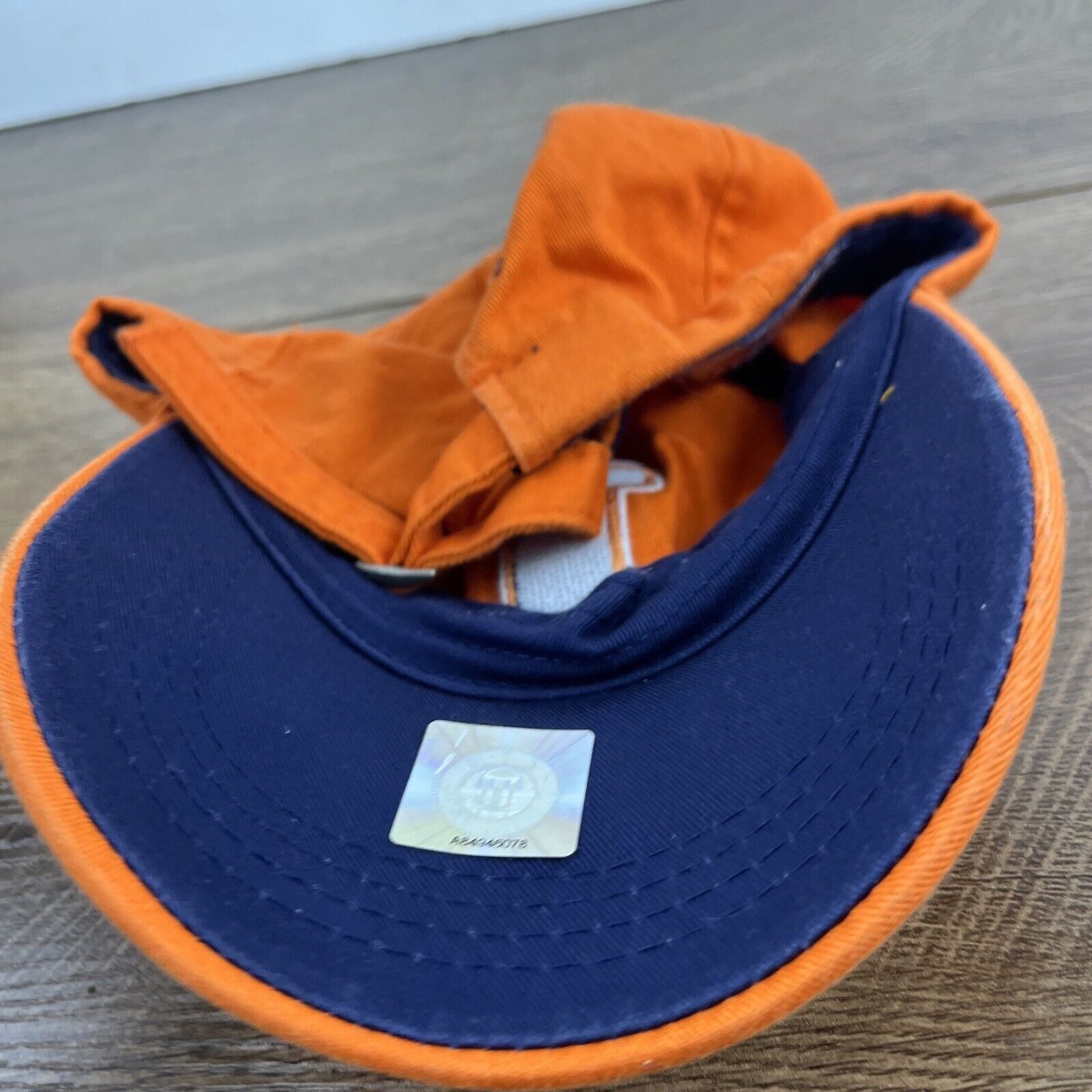 Other Illinois Fighting Illini Hat Orange Adjustable Hat Adjustabl Size ONE SIZE - 15 Thumbnail