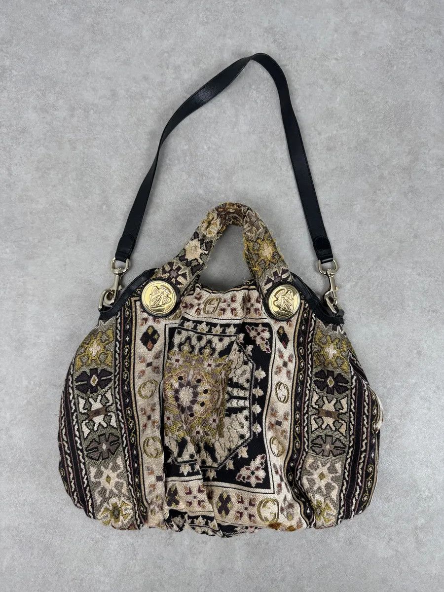 Gucci AW2008 Gucci Mozaic Araic Babouska Shoulder Bag by Frida Giannini Size ONE SIZE - 4 Thumbnail