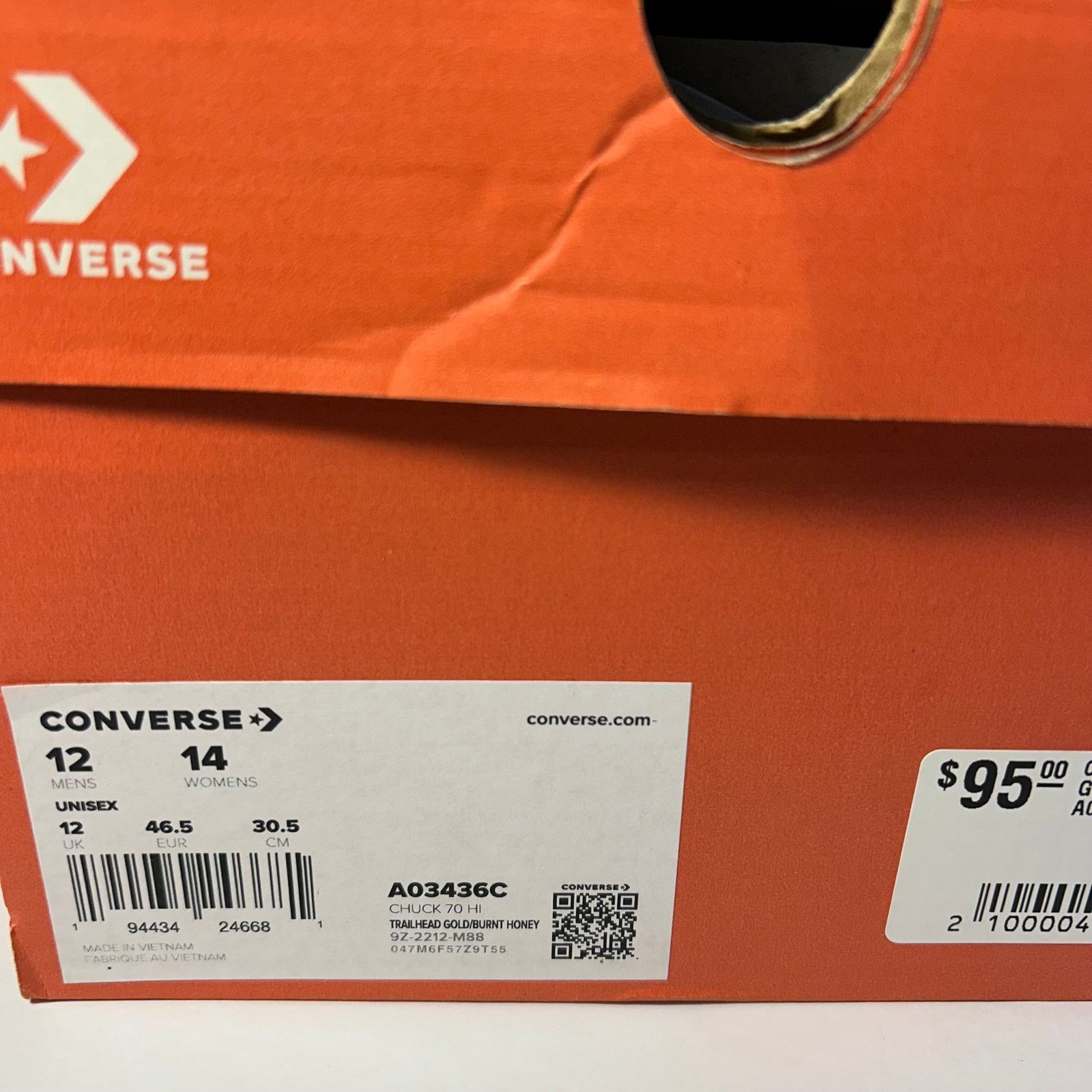 Converse Converse Chuck 70 Hi "Jungle Cloth Yellow" Men 12 A03436C Size US 12 / EU 45 - 10 Thumbnail