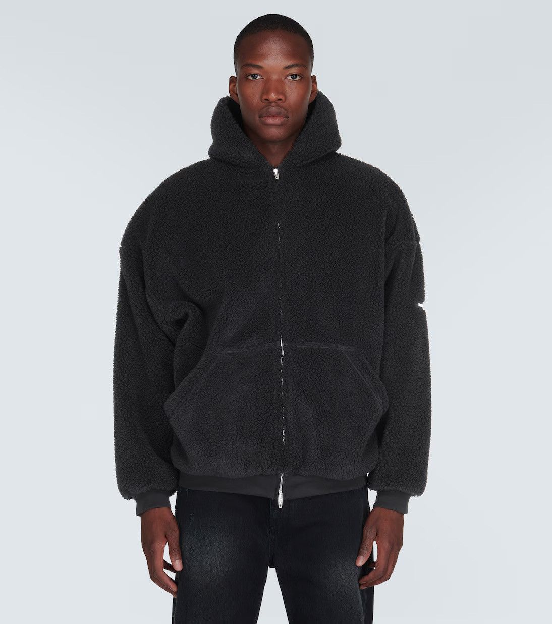 Balenciaga Balenciaga Oversized Fleece Hoodie Size US XS / EU 42 / 0 - 2 Thumbnail