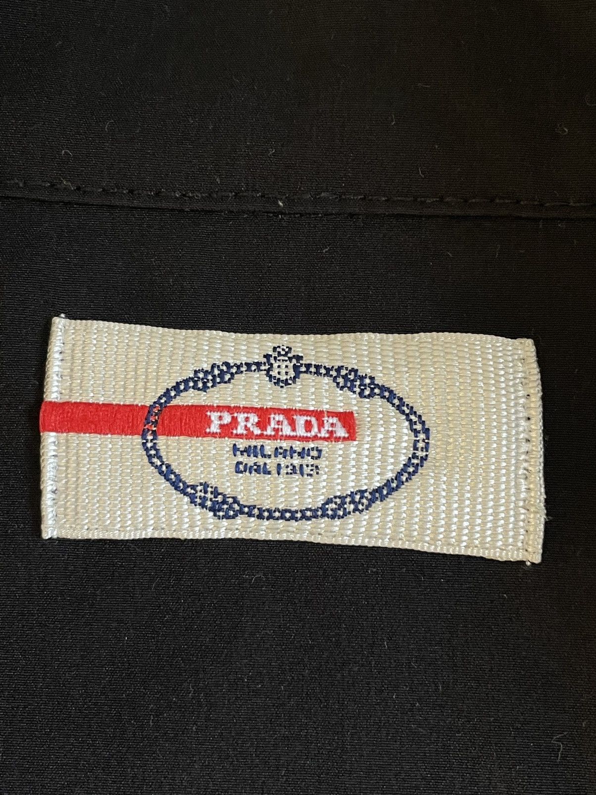 Prada Prada Nylon Black Jacket Red Tab Vintage Made In Ukraine Size US M / EU 48-50 / 2 - 17 Thumbnail