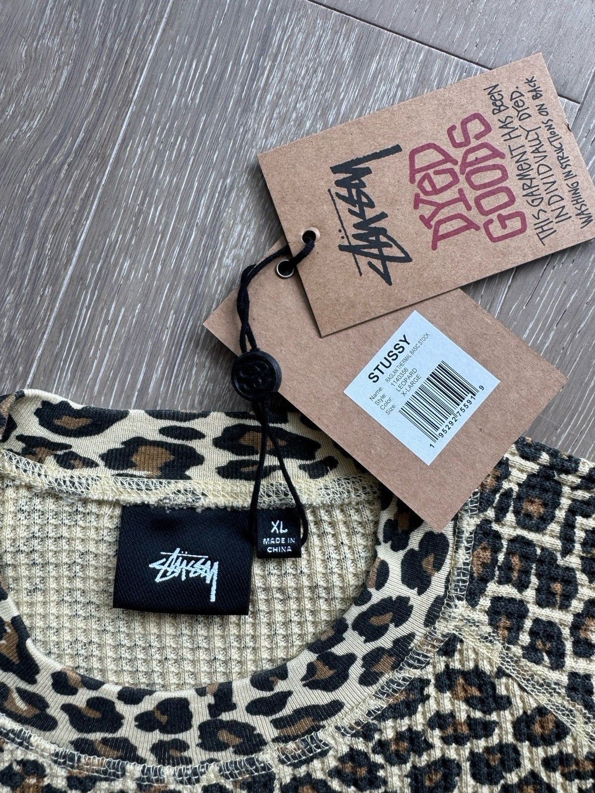 Stussy X-Large Stussy Thermal Basic Leopard Print New ✅❤️ SHIP NOW Size US XL / EU 56 / 4 - 5 Thumbnail