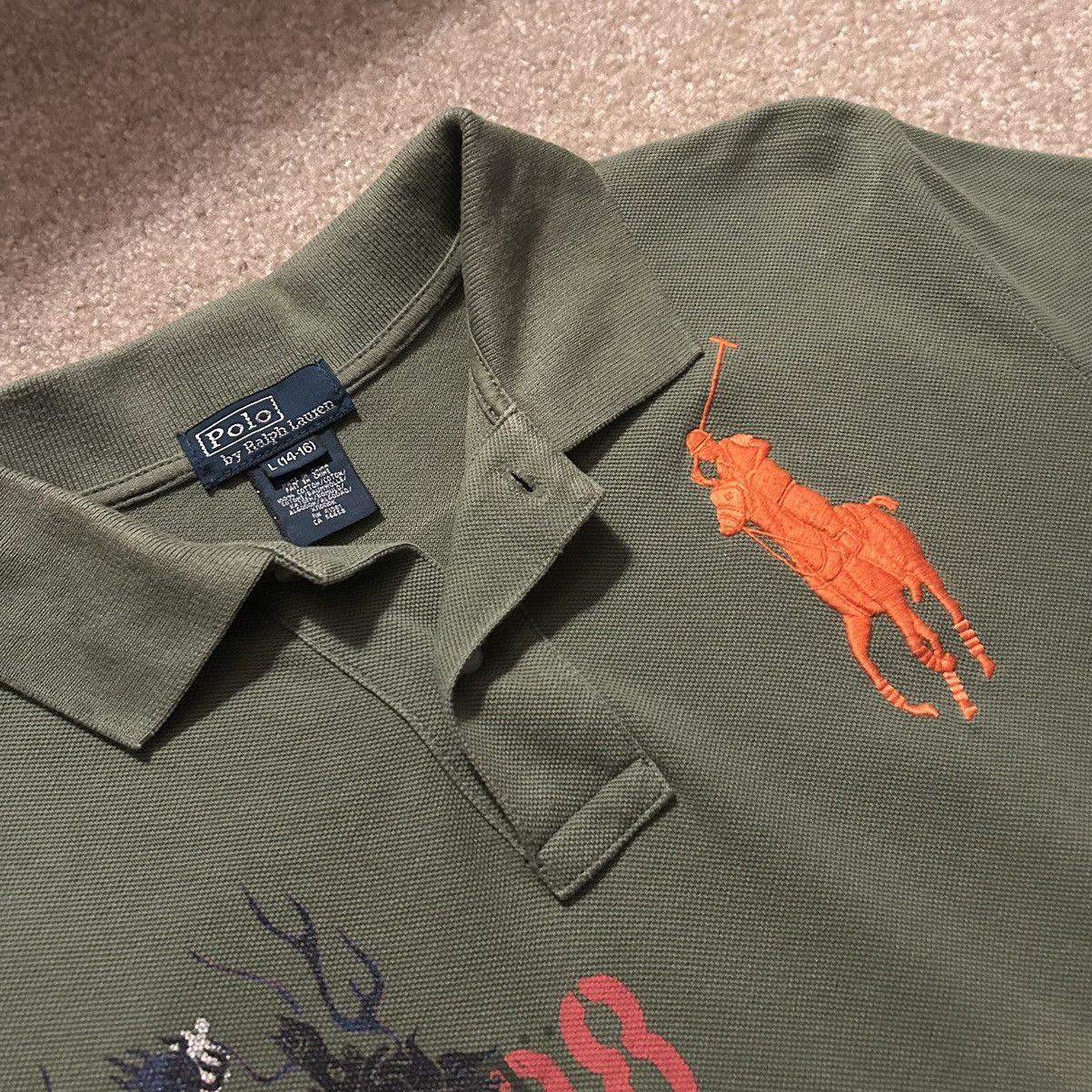 Polo Ralph Lauren Polo Ralph Lauren Kanji Dragon Size US S / EU 44-46 / 1 - 4 Thumbnail