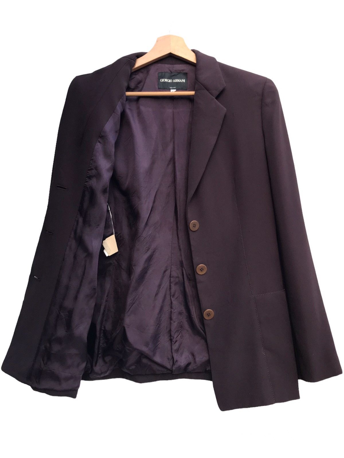 Armani × Giorgio Armani Giorgio Armani Blazer Made in Italy Size XS / US 0-2 / IT 36-38 - 3 Thumbnail