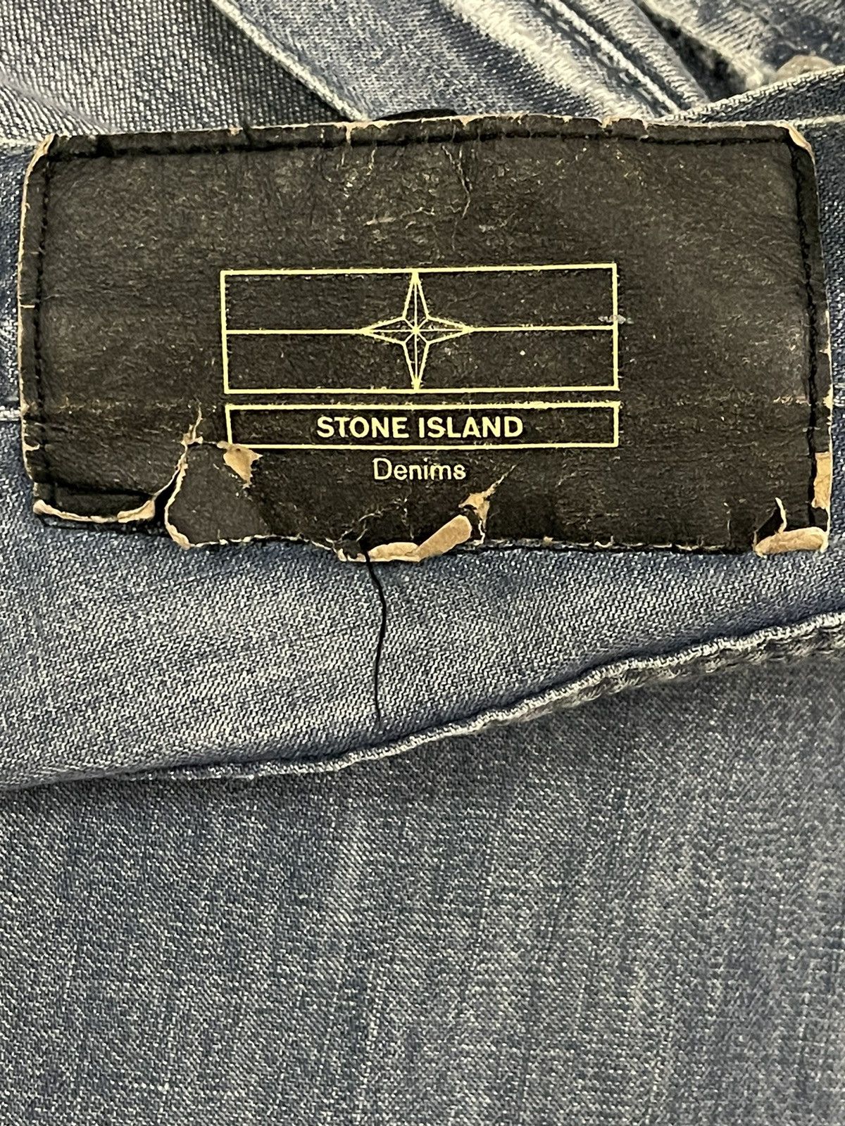 Stone Island Vintage Stone Island Denim Blue Wash Style Loose Jeans Size US 33 - 9 Thumbnail