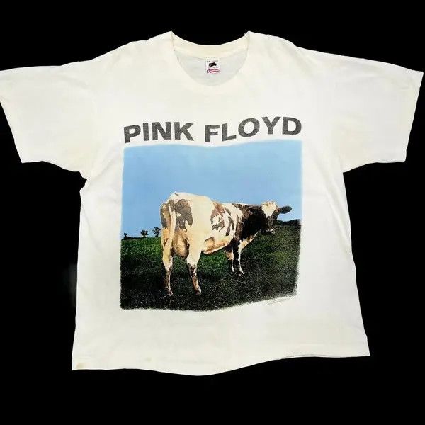 VIBE White street fashion retro cow pattern cotton t-shirt Size US L / EU 52-54 / 3 - 7 Thumbnail