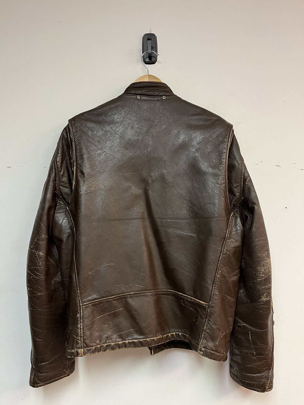 Fidelity 60’s Fidelity Leather Jacket Size US L / EU 52-54 / 3 - 5 Thumbnail
