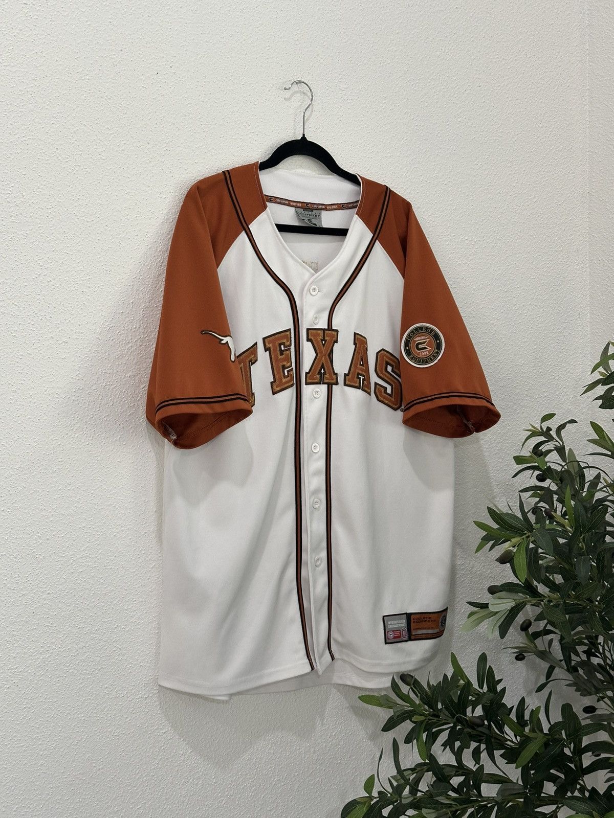 Colosseum Athletics Vintage 90s Colosseum Texas Longhorns Baseball Jersey #7 L Size US L / EU 52-54 / 3 - 2 Thumbnail
