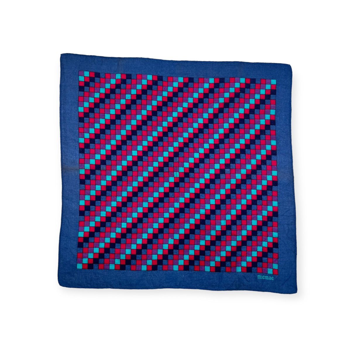 Japanese Brand Micmac Handkerchief Neckerchief Bandana Pocketsquare Size ONE SIZE - 1 Thumbnail