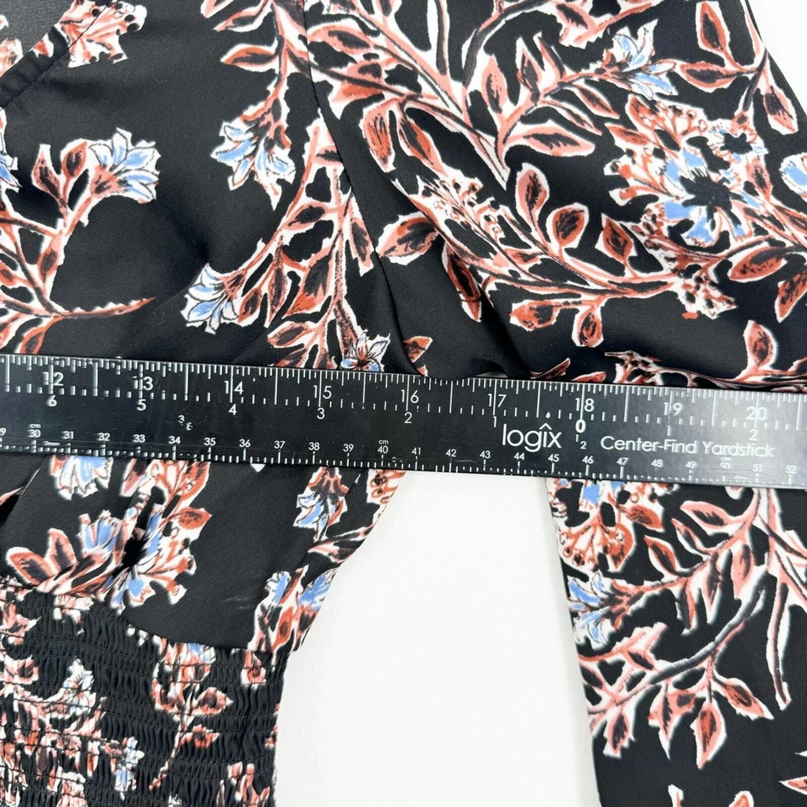 Free People Free People Santiago Scoop Neck Smocked Crop Blouse Size XS Size XS / US 0-2 / IT 36-38 - 3 Thumbnail