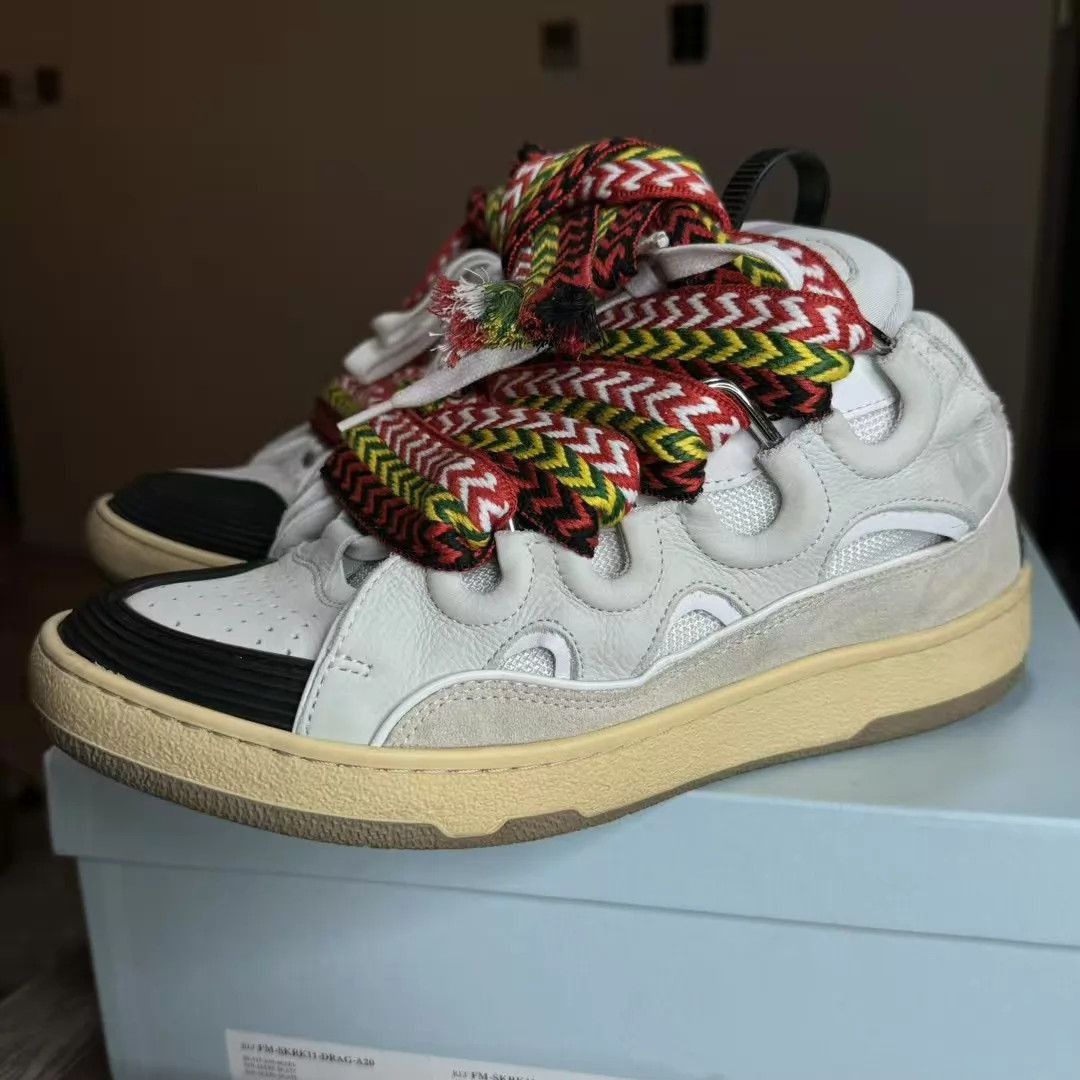 Lanvin Multi-Color High-Top Sneakers Size 8 Size US 8 / EU 41 - 1 Thumbnail