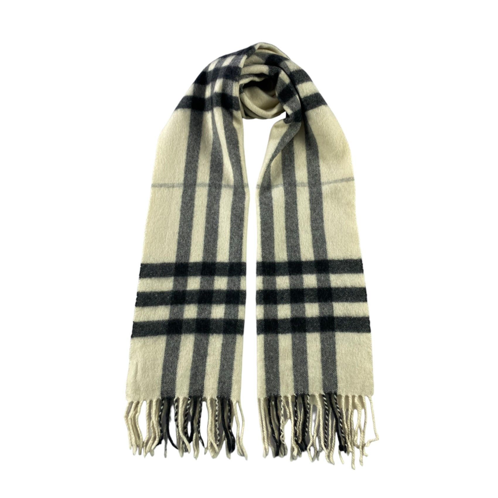 Burberry × Vintage Burberry Scarf / Muffler / Neckwear - WW1573 Size ONE SIZE - 1 Thumbnail
