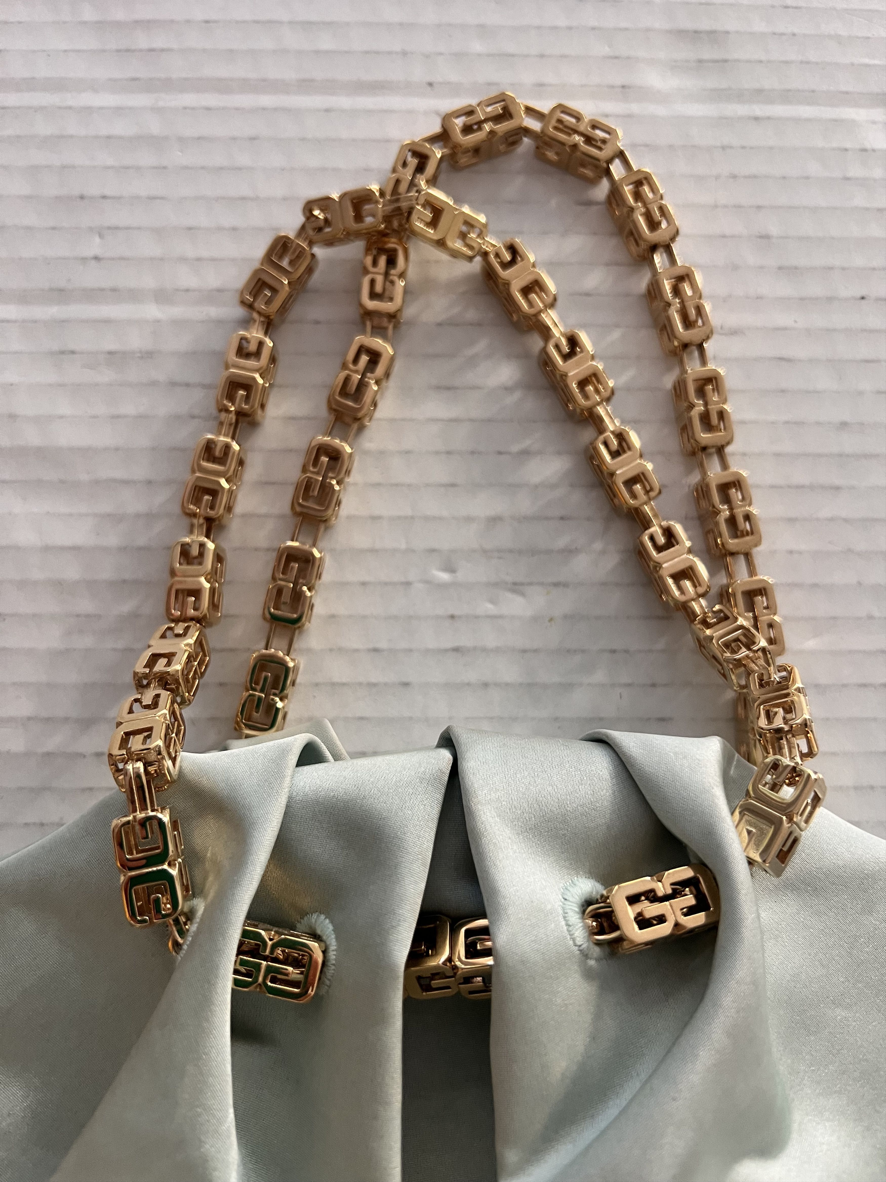 Givenchy Givenchy Kenny satin mint green mini bag Size ONE SIZE - 4 Thumbnail