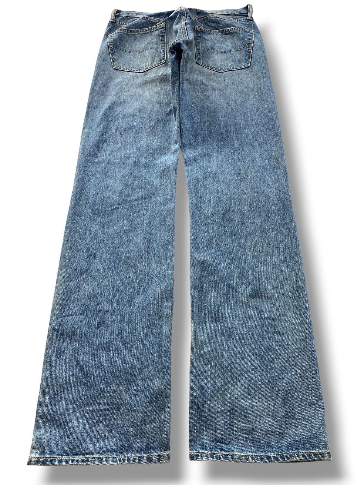 Avirex Avirex Distressed Patch Work Style Straight Leg Jeans Size US 30 / EU 46 - 3 Thumbnail