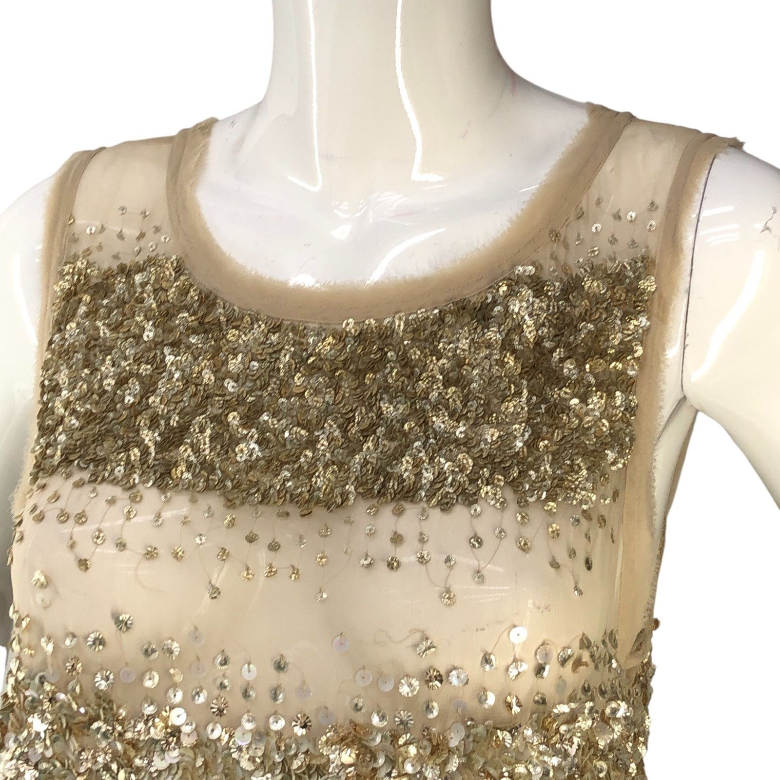 Allsaints Allsaints All Saints Size 4 Top Restrain Beaded TINY FLAW Size S / US 4 / IT 40 - 2 Thumbnail