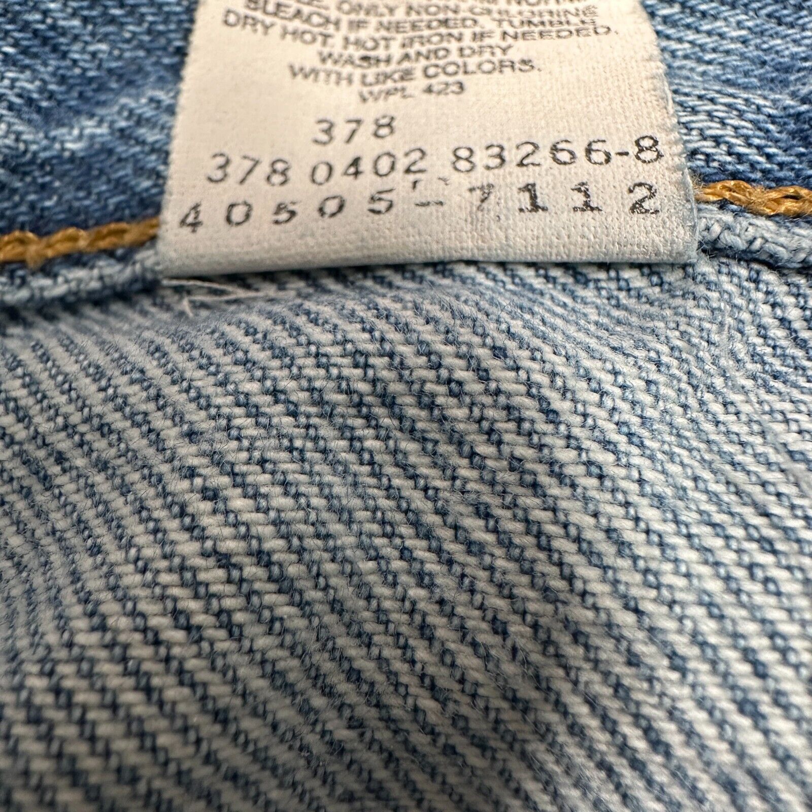 Levi's Vintage Levi's 505 Jeans 38 x 30 Blue Denim Straight Y2K Size US 38 / EU 54 - 6 Thumbnail
