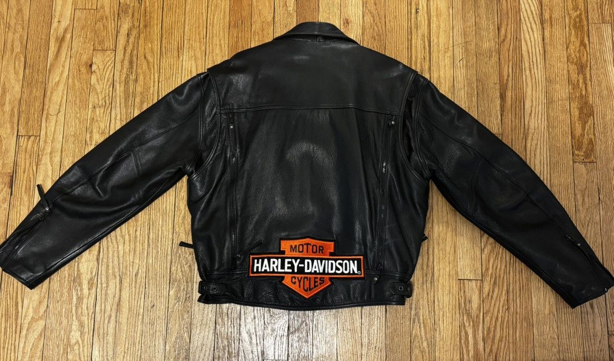 Harley Davidson Rare 90s “American Legend” Harley Davidson Riding Jacket Size US L / EU 52-54 / 3 - 2 Thumbnail