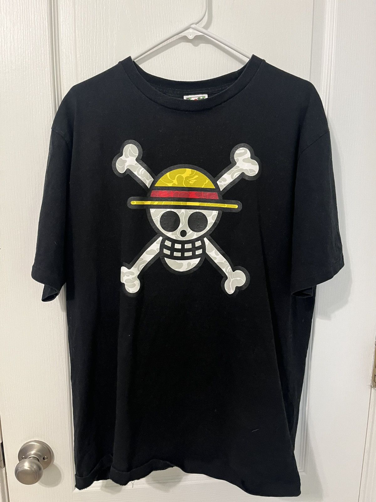 One Piece Bape Jolly Roger Tee