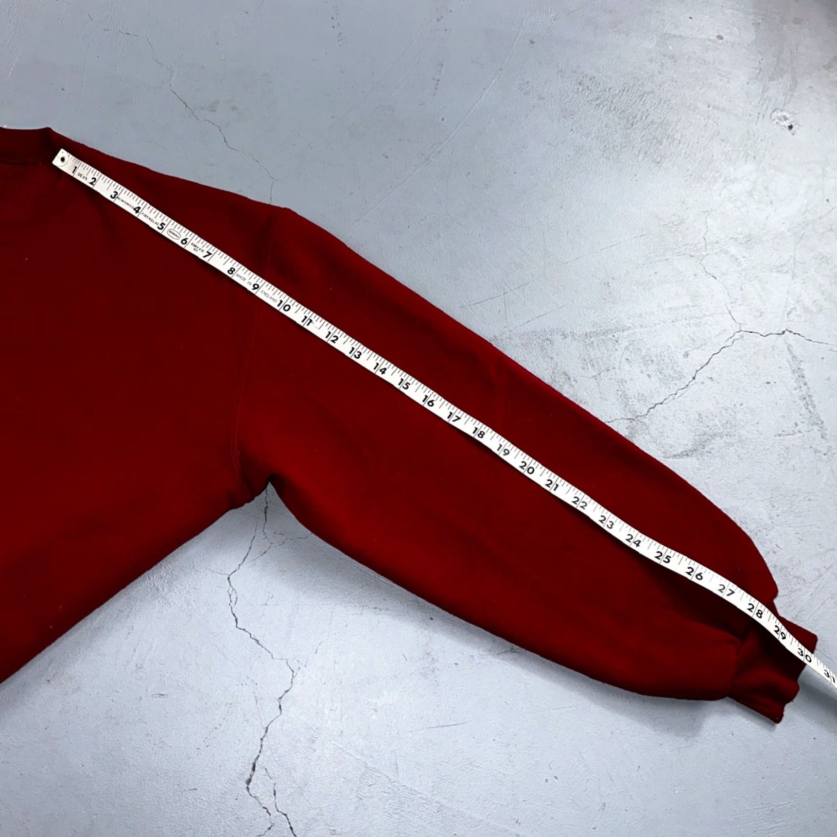 Russell Athletic VINTAGE Russell Athletic Sweatshirt 90s Crewneck Red L Mens - Logo, Solid, Graphic Print, All Seasons Size US L / EU 52-54 / 3 - 6 Thumbnail