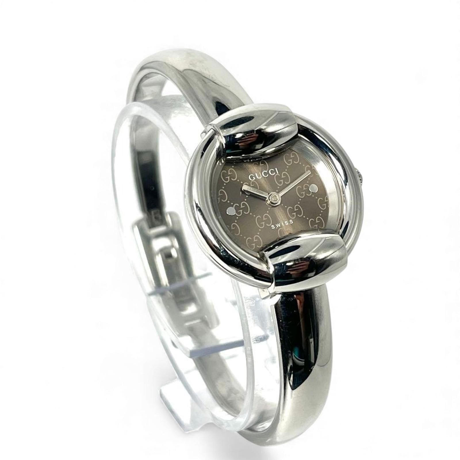 Gucci Gucci - Women's Silver Logo Bracelet Watch Size ONE SIZE - 4 Thumbnail