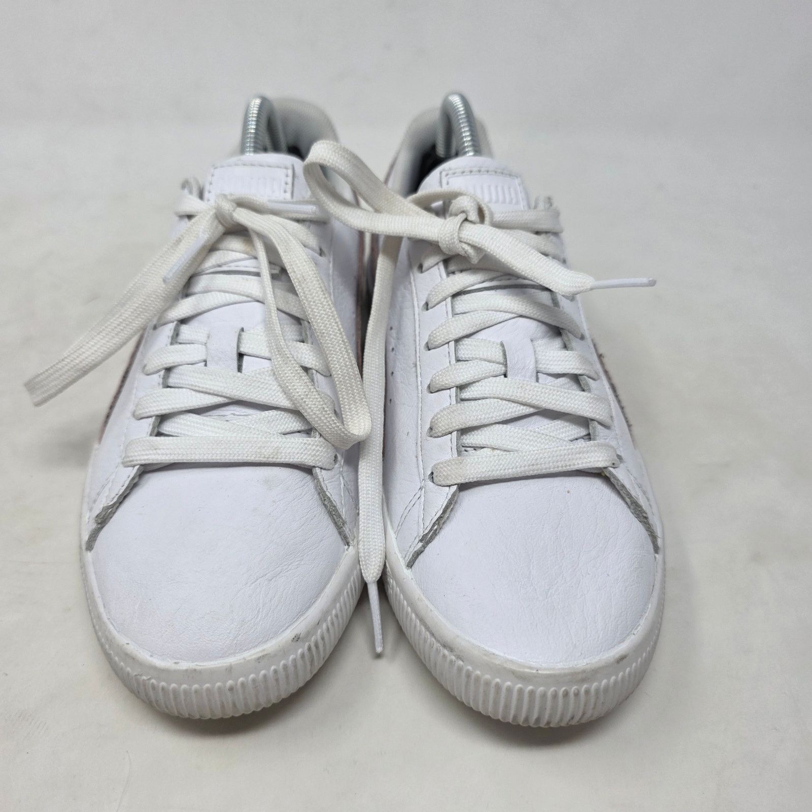 Puma Puma Smash V2 White Pink Sneakers Womens Size 7.5 Casual Size US 7.5 / IT 37.5 - 3 Thumbnail