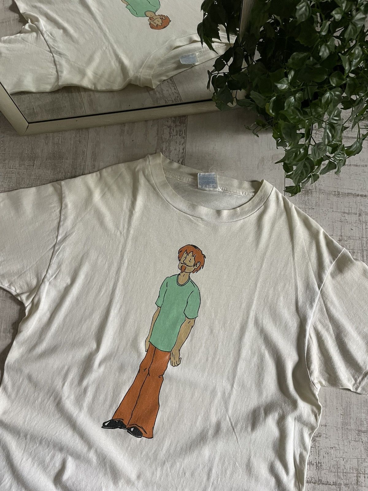 Cartoon Network × Vintage Vintage Scooby Doo 90’s Vintage White T-Shirt RARE Size US L / EU 52-54 / 3 - 3 Thumbnail