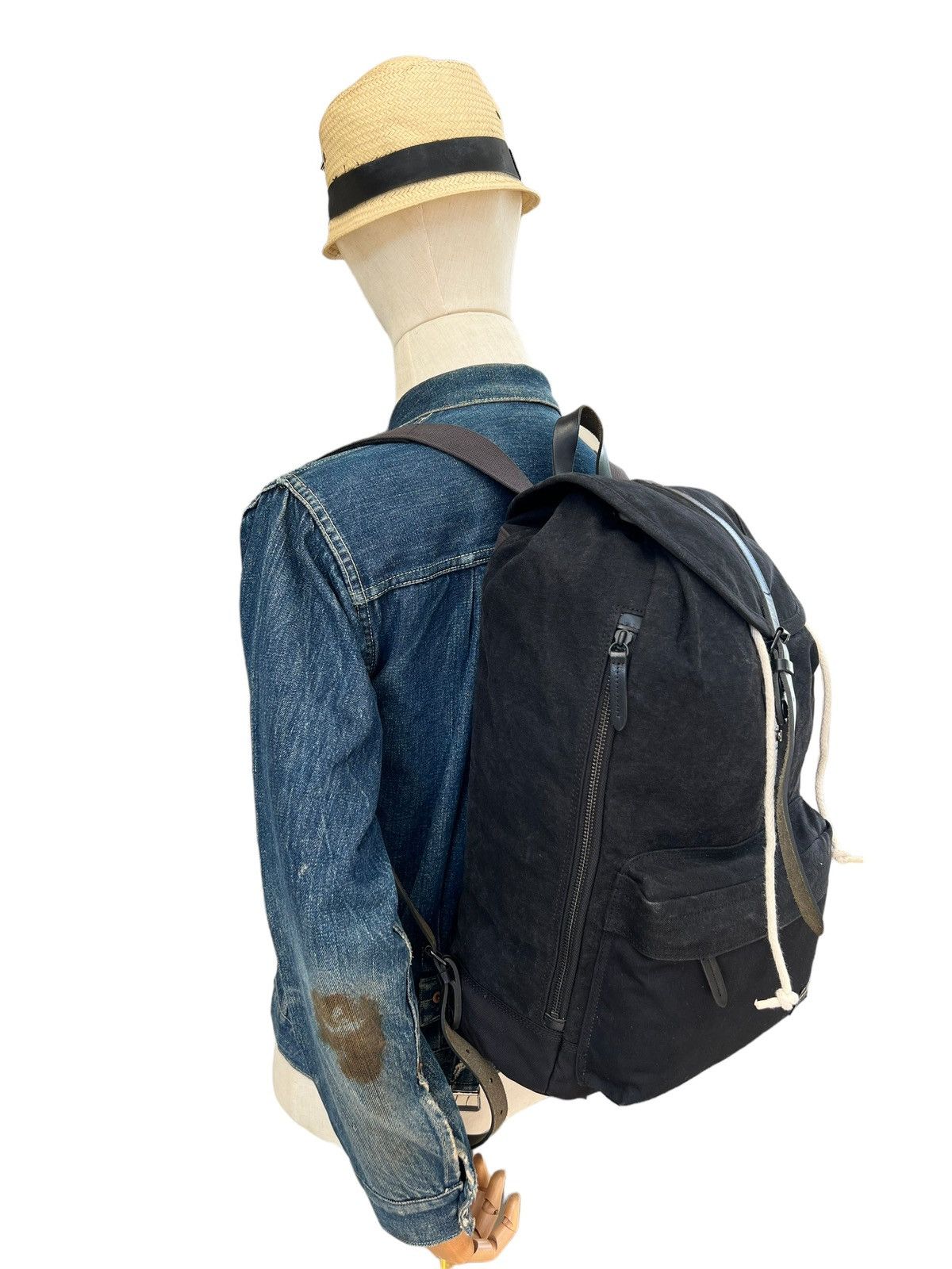 Porter Porter by Yoshida “ Used Look “ Backpack Bag Size ONE SIZE - 5 Thumbnail