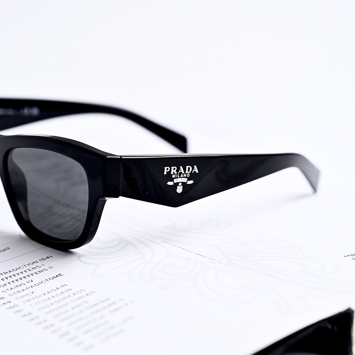 Prada PRADA 0PR B09S 16K08Z SUNGLASSES Size ONE SIZE - 3 Thumbnail