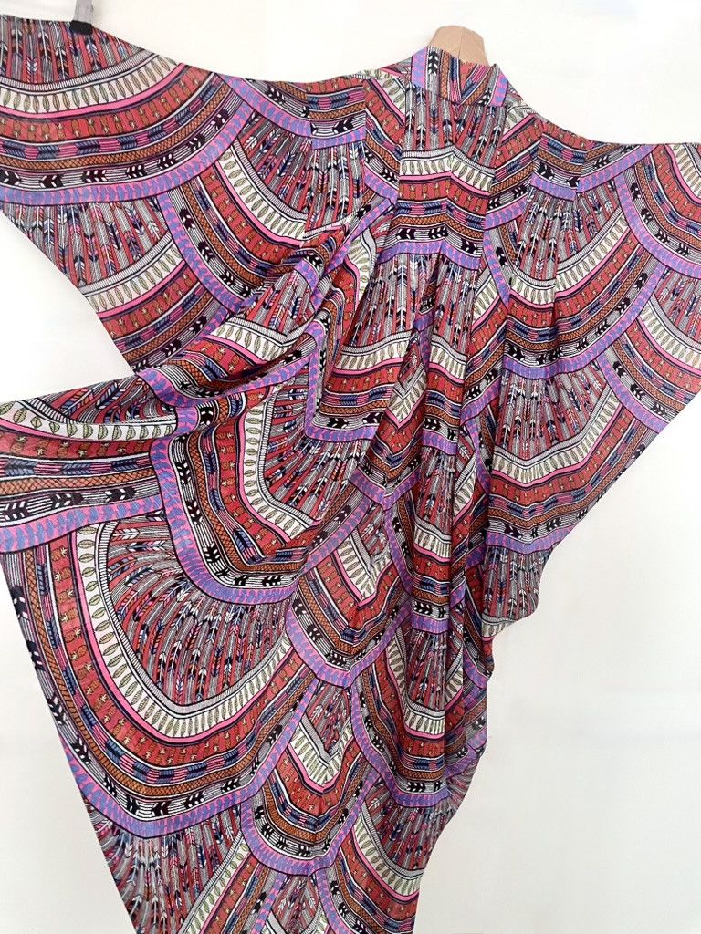 Mara Hoffman Mara Hoffman Rainbow Cocoon Duster / Beach Cover-up Size ONE SIZE - 8 Thumbnail