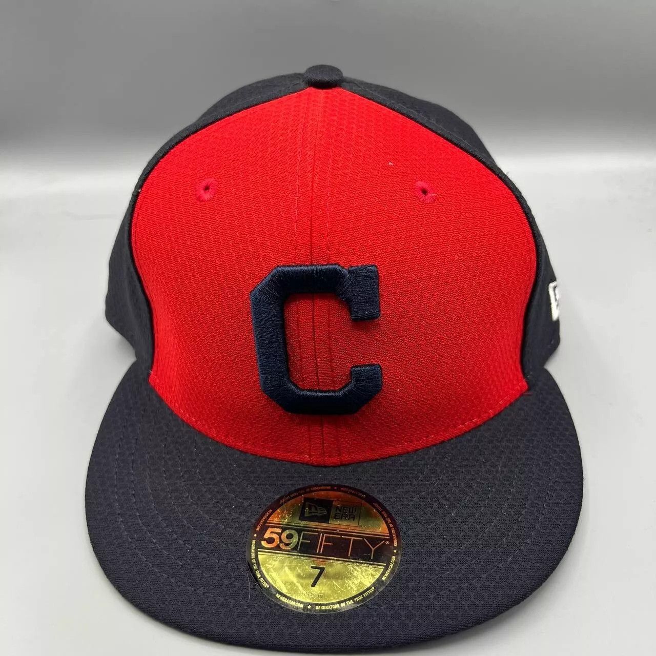 New Era Cleveland Indians Guardians Hat Men 7 Fitted Cap New Size ONE SIZE - 1 Thumbnail