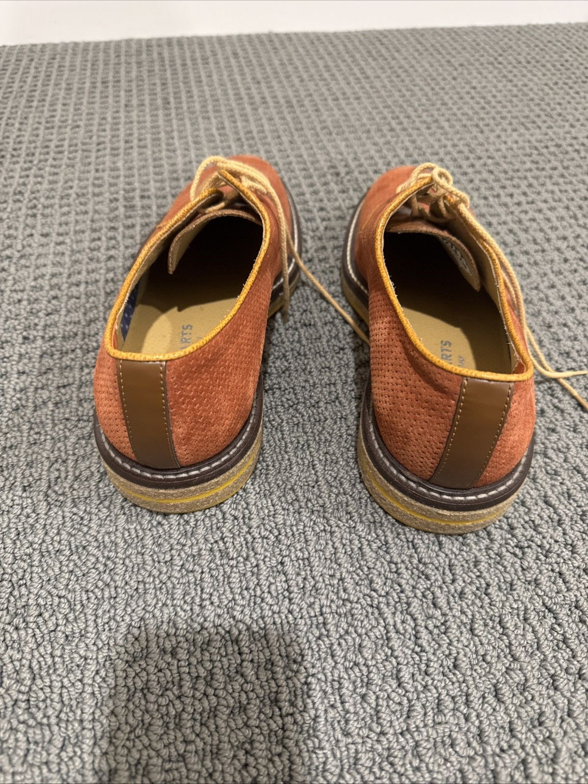 Other Brimarts made in Italy rust suede derbies Size US 9.5 / EU 42-43 - 3 Thumbnail