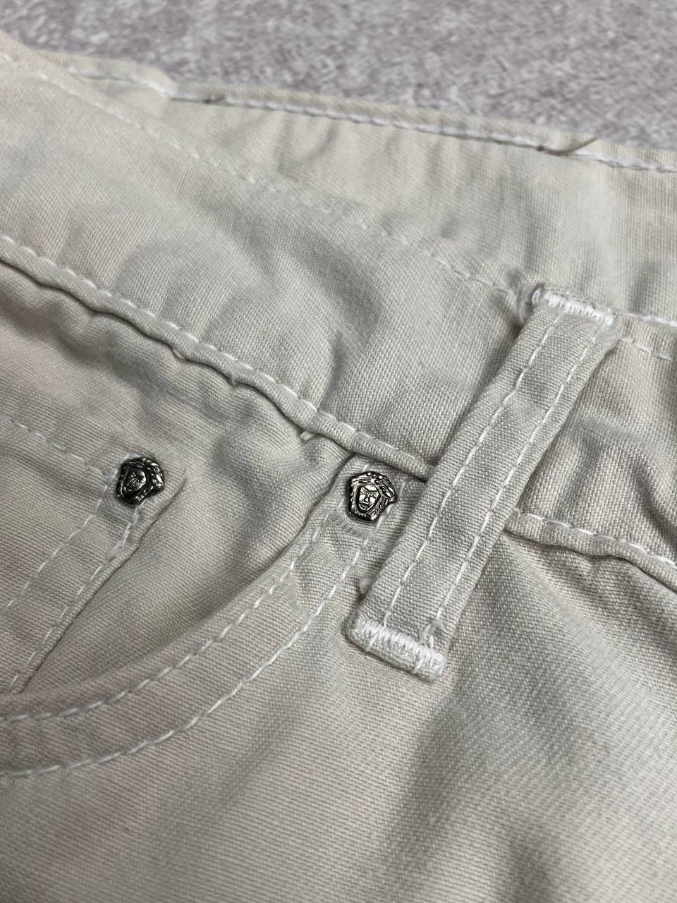 Versace Vintage Versace Medusa Baggy Denim Pants Y2K 32 Size US 32 / EU 48 - 9 Thumbnail